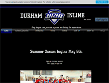 Tablet Screenshot of durhaminline.com